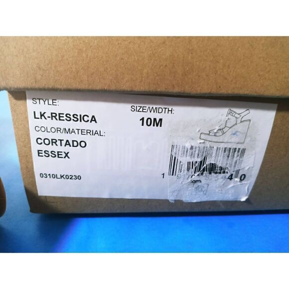 Lucky Brand NIB-LK Ressica high rise heel Platform Strappy Sandals Cortado-10M - Picture 5 of 8